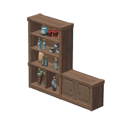 Набор полок из пихты