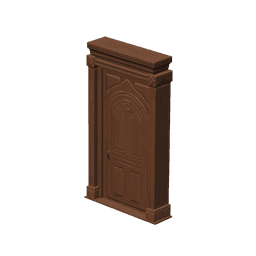 Дверь из пихты Ордо Фавониус