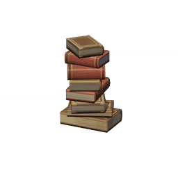 Аккуратная стопка книг