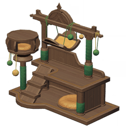 Многофункциональное кошачье дерево из черешчатого дуба