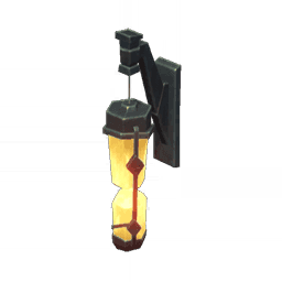 Настенный фонарь в таверне: Освещение коридоров
