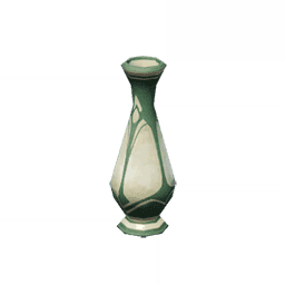 Расписная ваза: Зелёные побеги