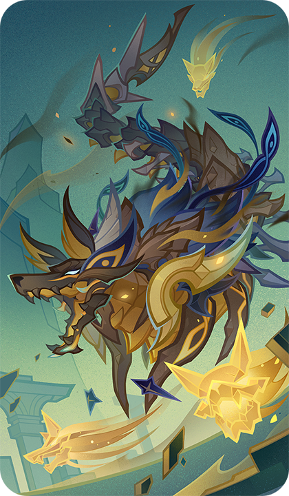 Золотой волчий вожак