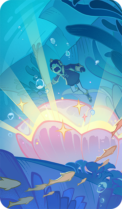 Поиск подводных сокровищ