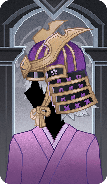 Украшенный кабуто