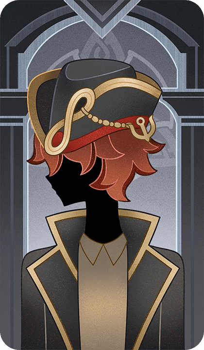 Треуголка в пятнах вина