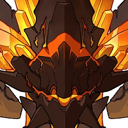 Статуя лавового дракона