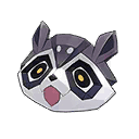 Маска енота просителя