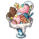 Стослойное мороженое (ноль калорий)