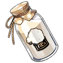 Горячее молоко дутой козы