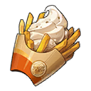 Мороженое с картошкой фри