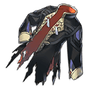 Рваное вышитое пальто скитальца