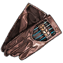 Перчатки стрелка из грубой кожи