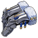 Серебряные поножи стража