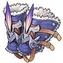 Стёганые краги орла