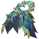 Перьевая накидка ученика