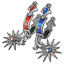 Наградные шпоры воительницы