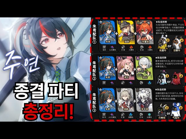 [젠레스 존 제로] 시유 방위전 최강 팀 조합 티어표 및 공략