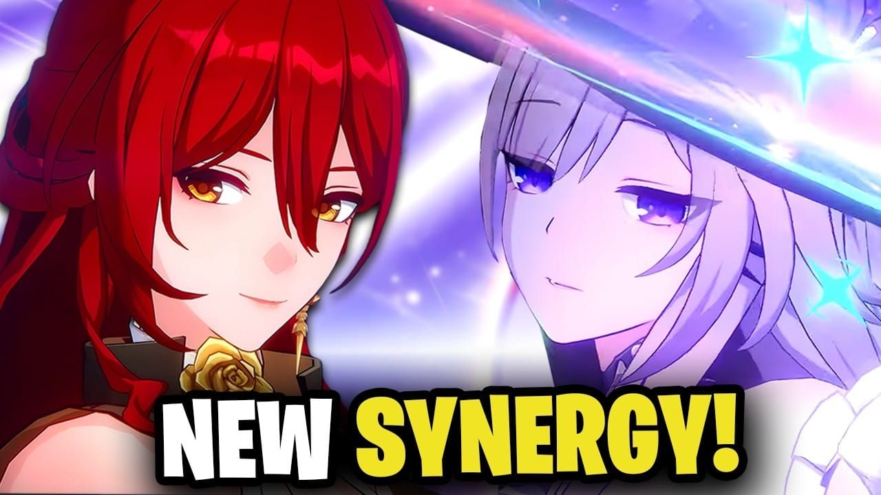 붕괴 스타레일 허구 이야기에서 활약하는 헤르타와 히메코의 광역 추가 공격 실전 화면