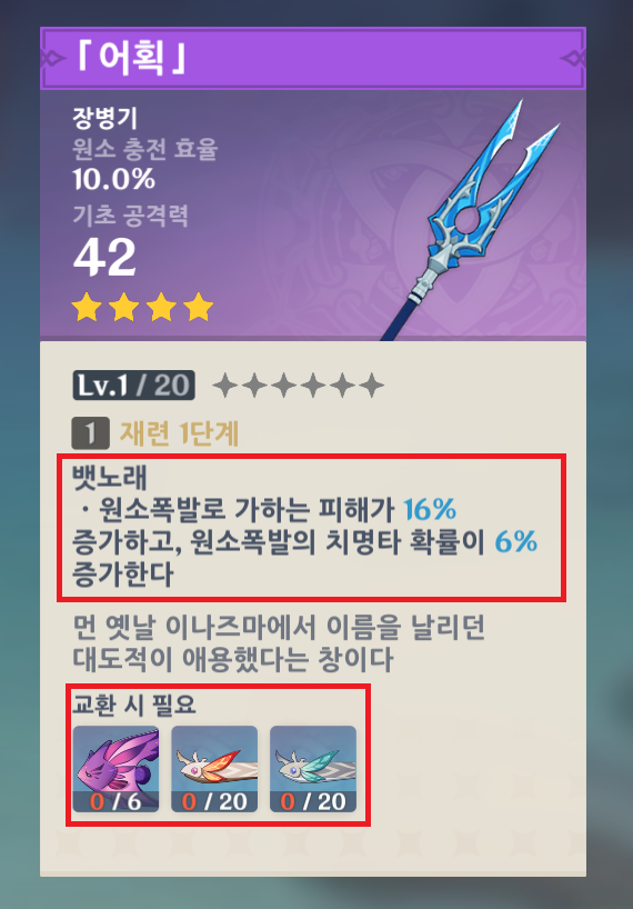 원신 무과금 4성 무기 추천 가이드: 단조부터 낚시까지 총정리 (최신 메타)